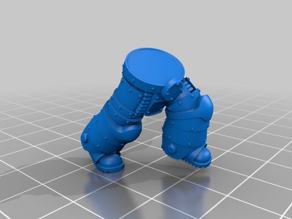 mkii space marines toy game accessories 3d print model - Mito3D