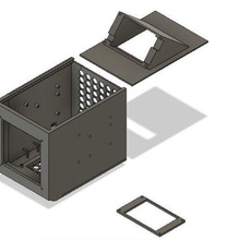 mks gen 14 caja alfa v017 herramienta caso funda base v14 mosfet soporte montar almacenamiento 3d impresión 3d print model - Mito3D