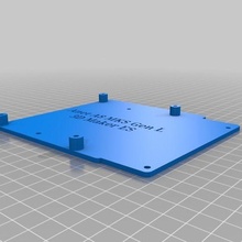 mks gen soporte rete a8 ventilador 80mm attrezzo fan mod parti aggiornamento base 3d print model - Mito3D