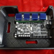 mks robin e3 e3d case graphic smart controller 80mm fan 3d printer delta kossel 3d print model - Mito3D