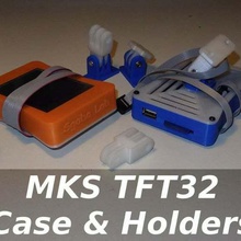 mks tft32 case & holders tool 3dprintable 3dprinter 3dprinting 3d printable printing tft sgabolab 3d print model - Mito3D