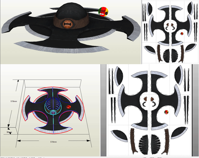 mkx kung tb chapéu espectro Kunglao mk combate mortal papel artesanal pdf pdo pepakura Mortal Kombat X 3d print model - Mito3D