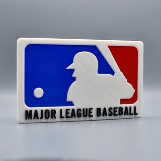 mlb nba 3d modulare logo scritte baseball Uniti d'America videogiochi Giochi fan art 3d print model - Mito3D