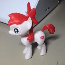 mlp applebloom poney jeu mon peu 3d print model - Mito3D