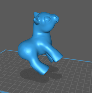 mlpg1 - baby ember mlp little pony 3d print model - Mito3D
