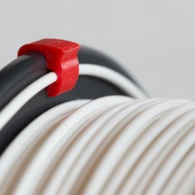 175mm das filament clip outil de la bobine titulaire 3d print model - Mito3D