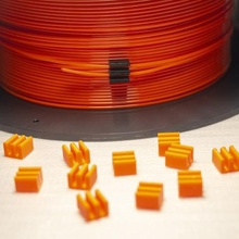 175mm filament clip styled after 3d solutech clips tool printer accessories spool 3d print model - Mito3D