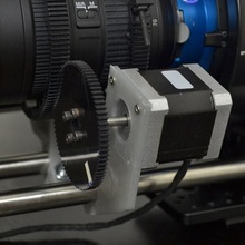 15mm trilho de montagem do nema 17 siga foco motor passo gadget câmara 3d print model - Mito3D