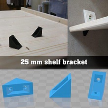 25 mm prateleira de suporte a casa produtos para prateleiras 3d print model - Mito3D