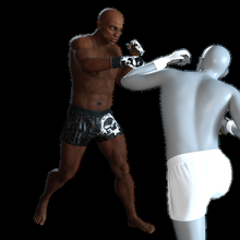 mma ufc adam 4 Muaythai kız spor mücadele dövüşçü muaythalove boks antrenmanı kutu güçlü motivasyon savaşçı 3d print model - Mito3D