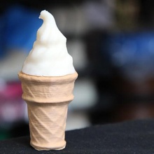 mmmmmmmm ice cream various 123d catch captured cone food health love tasty 3d print model - Mito3D