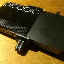 mms gopro style titolare supporto celluon picopro proiettore gadget morsetto montare 3d print model - Mito3D