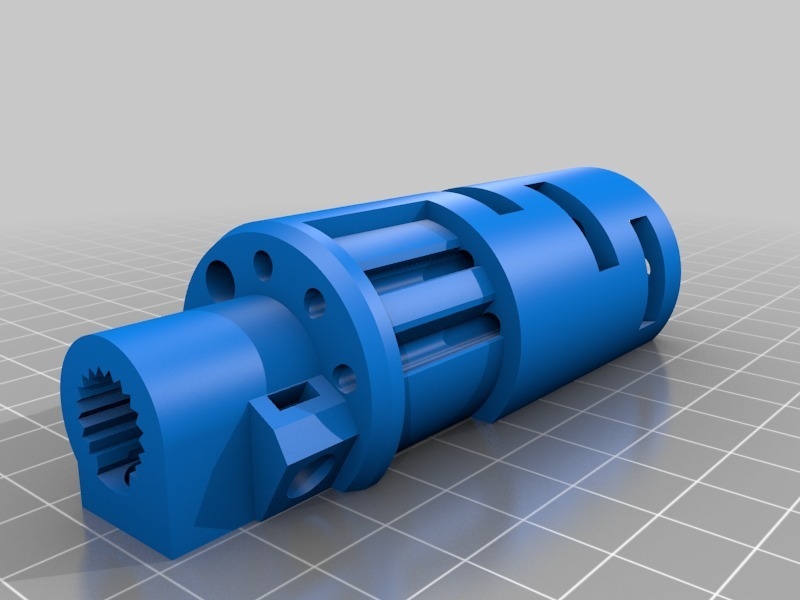 mmu2 rediseñado reforzado tambor prusa mk3 3d impresora partes 3D print model - Mito3D