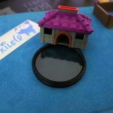 mmu Légende Zelda liens éveil homme 39 ulrira maison architecture lien multicolore palette2 bâtiments structures 3d print model - Mito3D