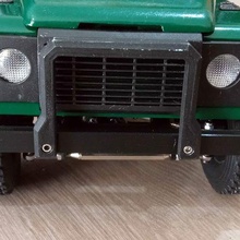 mn d90 parachoque mnd90 mnmodels wpl modelos rc tractor 1 12 escala techo estante r c 3d print model - Mito3D