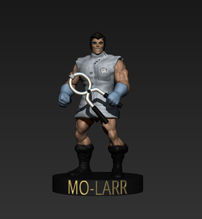 mo-larr Art heman motu molarr mo larr he - man he-man masters of the universe from 3d print model - Mito3D