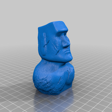 moai orangeteacher 2 3d print model - Mito3D