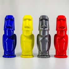 moai escultura - 3d modelo de impressão ilha páscoa a arte estátuas anet rapa nui enfeite 3d print model - Mito3D