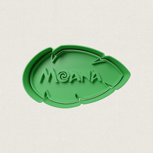 moana leaf cookie cutter cutters cookies moulds 3d print model - Mito3D