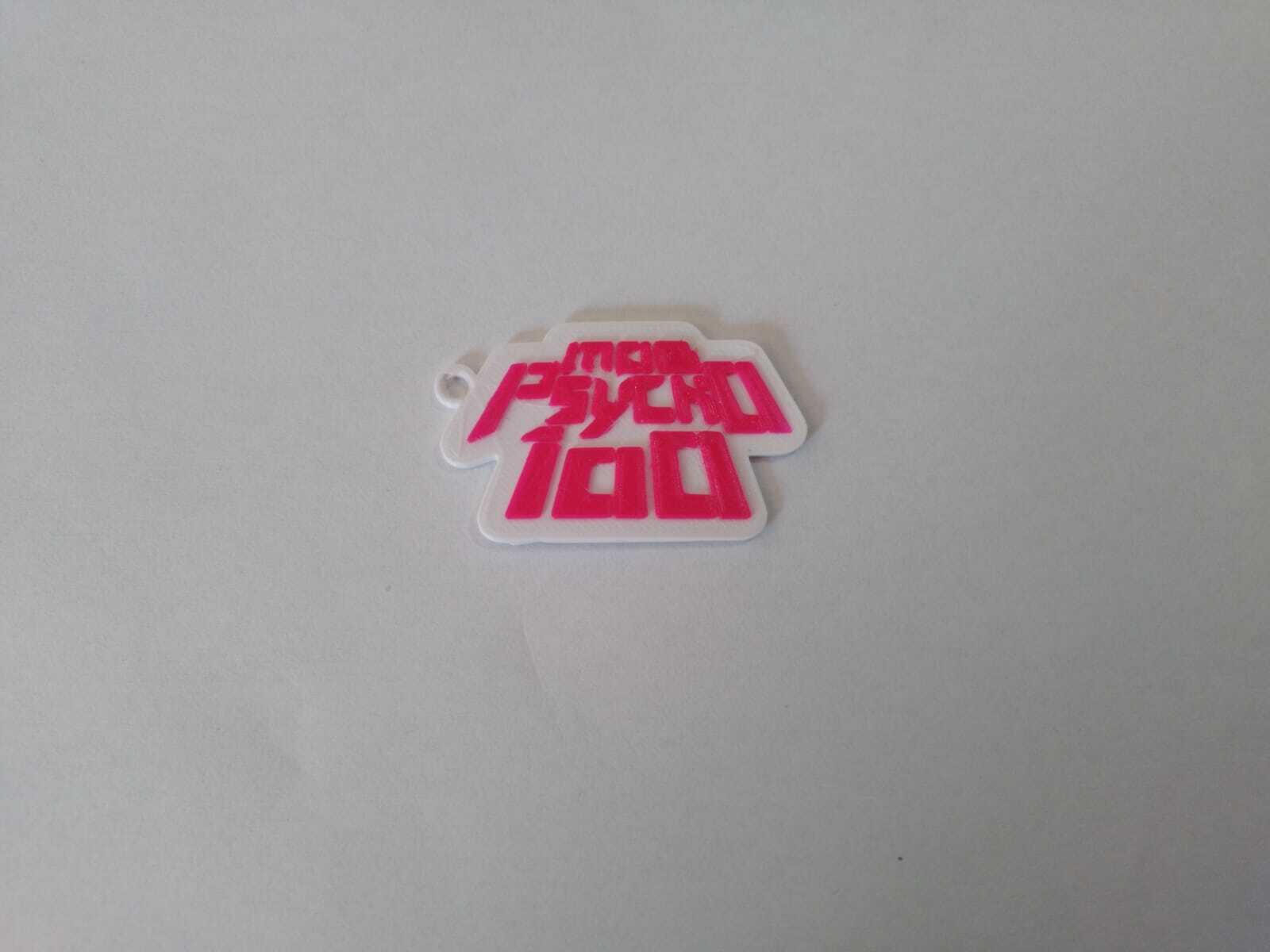 mafya psikopat 100 anime anahtar yüzük yüzükler anahtarlık 3D print model - Mito3D