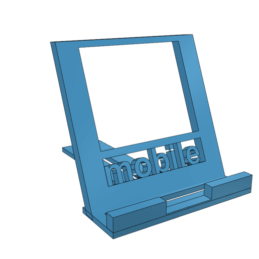 mobile1221 gadget 3D print model - Mito3D