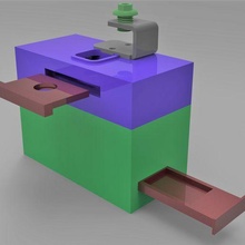 Móvel Sediada bio ferramenta médico Ferramentas BIOS 3d print model - Mito3D