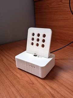 mobile charger support accessory 3d print model - Mito3D