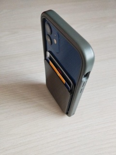 mobile phone card holder upgraded magnets magnet 3d print model - Mito3D