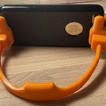 mobile phone holder gadget stand 3d print model - Mito3D
