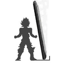mobile phone holder - support telephone pose rac smartphone dbz vegeta dragon ball z goku manga japan bd child toy games animated movie laptop tablet stand cell 3d print model - Mito3D