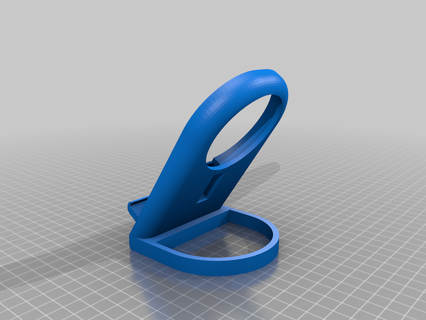 mobile phone support wireless charger holder 3d print model - Mito3D