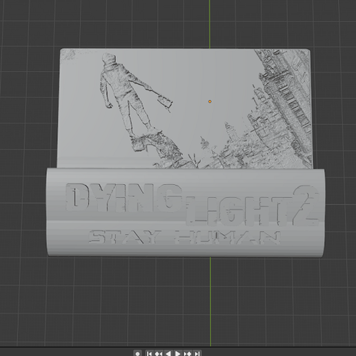 mobile stand dying light 2 mobil 3D print model - Mito3D