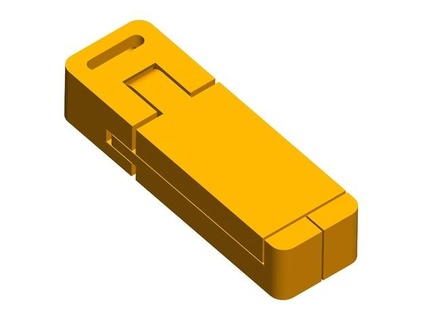 Handy Mobiltelefon Stand Schlüsselbund Gadget Schlüsselanhänger Telefon Halter Unterstützung 3d print model - Mito3D
