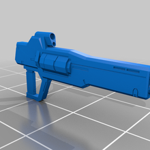 Móvel terno gundam 00 kyrios rifle jogos trave modelo robôs 3d print model - Mito3D