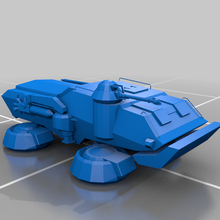 mobile suit gundam hover truck game model robots 3d print model - Mito3D