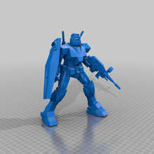 Móvel terno gundam uc coleção poli jogos modelo robôs 3d print model - Mito3D