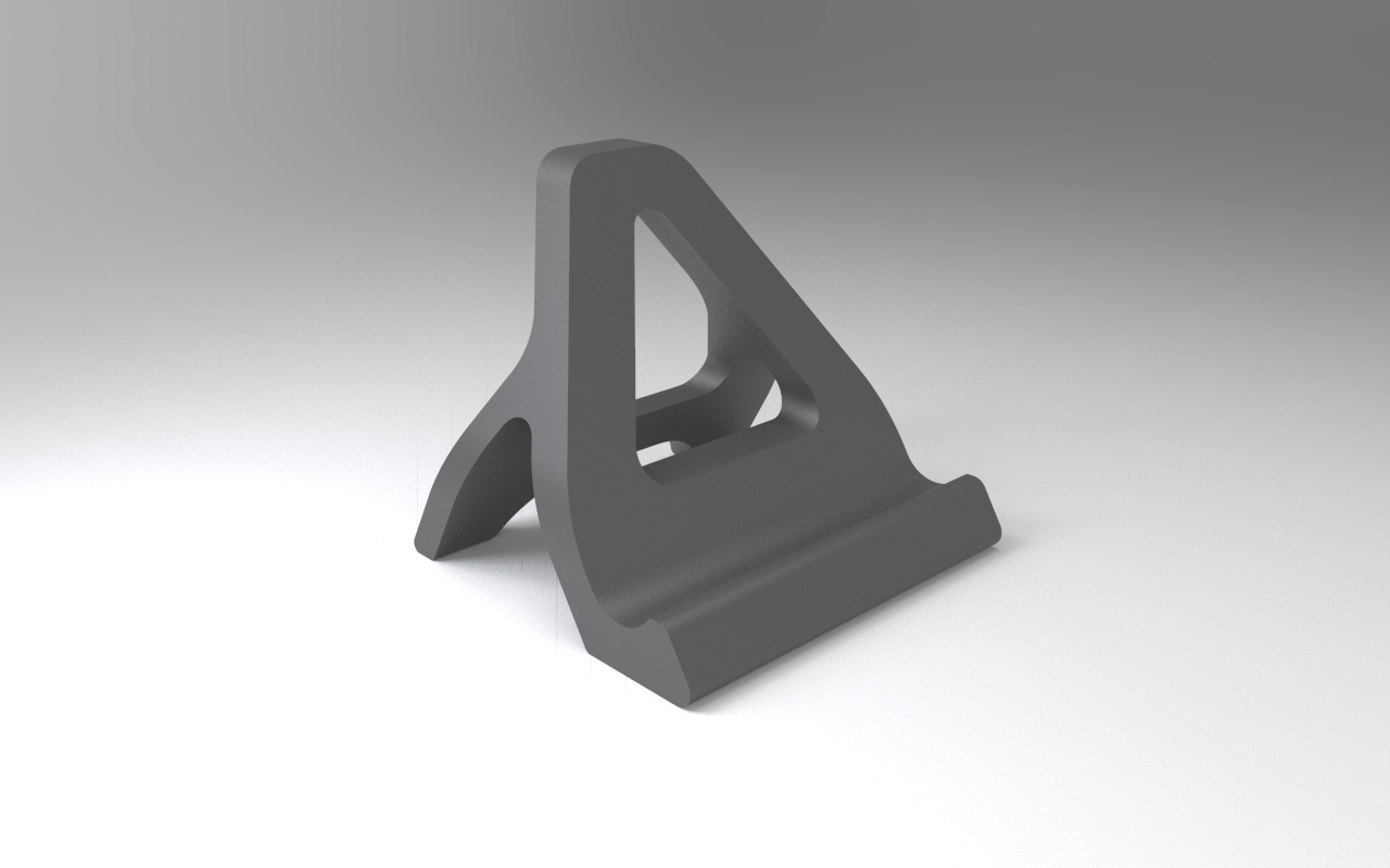 mobile soutien iphone samsung téléphone 3D print model - Mito3D