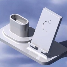 Móvel suporte airpods Iphone Telefone célula phone 3d print model - Mito3D