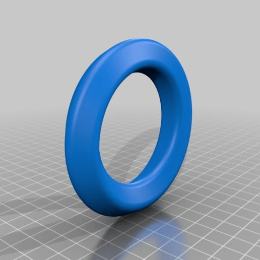 mobius ring arte geometrico apprendimento matematica modello sacro geometria 3D print model - Mito3D