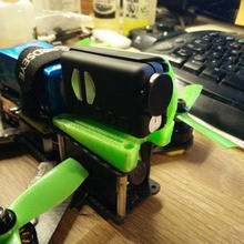 mobius 90degree fpv 10 grado angolo drone montare passatempo 3d print model - Mito3D