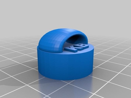 Mobius lentille casquette logement caméra 3d print model - Mito3D