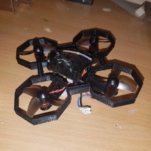 mobula7 telaio 3pieces attrezzo drone droni fpv tinywhoop minuscolo whoop 3d stampa 3d print model - Mito3D