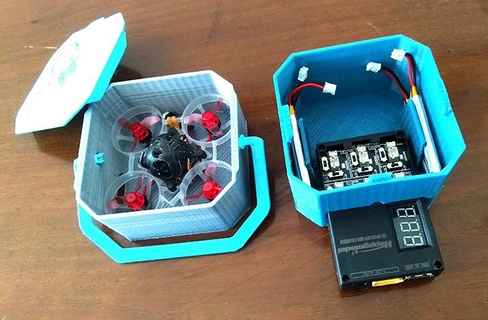 mobula 6 scatola gioco drone fpv happymodel mobula6 r c veicoli distanza controllo 3d print model - Mito3D