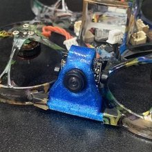 mobula 7 pusher runcam nano 3 Kamera montieren verschiedene Geschrei 6 Zahnstocher fpv Drohne 3d print model - Mito3D