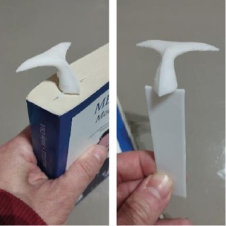 moby dick segnalibro balena mare caudale fin libro Sergio inglese sergioinglese capodoglio 3d print model - Mito3D