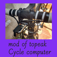 mod topeak cycle computer mount canyon road bike various sport outdoors velocity velocimeter roadbike ciclocomputer bicicleta 3d print model - Mito3D
