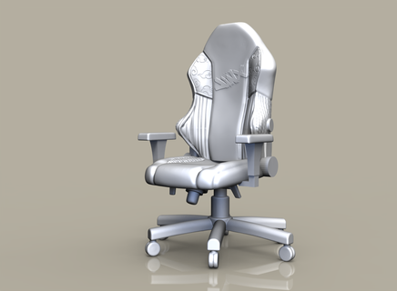 model 3d gamer chair jinx jinx chair gamer gaming chair jinx chair  3d print model - Mito3D