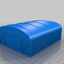 model aircraft hangar airplane buildings_structures 3d print model - Mito3D