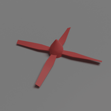 model uçak pervanesi oyun aeromodelling uçaklar pervane rc oyuncak 3d print model - Mito3D