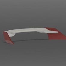 modèle de voiture spoilers jeu aileron miniature le réglage rc modelism 3d print model - Mito3D